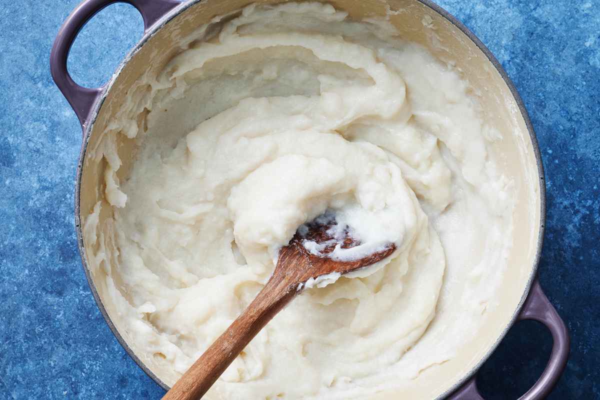 Swallows will resemble a thick, chalky-looking dough at first. A versatile sidekick to soups and stews, swallows are full of possibility. That's what should keep you coming back, Yewande Komolafe writes. Food Stylist: Roscoe Betsill. Prop Stylist: Paige Hicks. (Kelly Marshall/The New York Times)