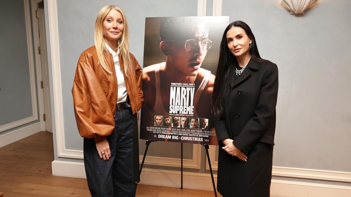 Gwyneth Paltrow's Leather Jacket Is the Definition of 'Cool-Girl' 