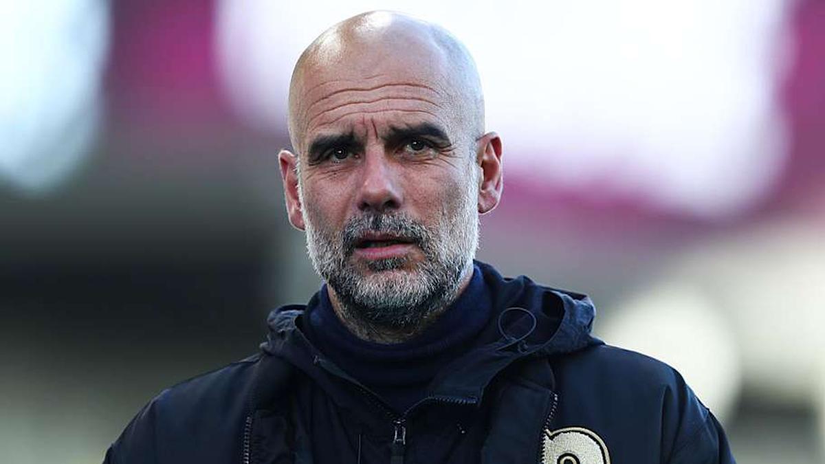  Pep Guardiola has been dealt an unfavorable hand. | Jorge Horsted/News Images/NurPhoto/Getty Images 