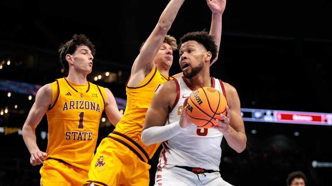 Iowa State runs roughshod over Arizona State in Big 12 tourney  
