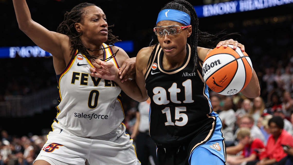 Atlanta Dream apologizes after two women asked to cover shirts at game 