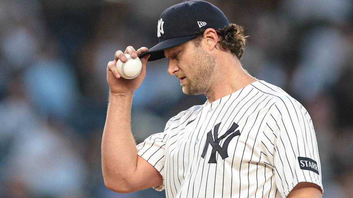  Gerrit Cole has gone from one of the Yankees' strengths to a glaring weakness as the season continues. Can he turn things around before it's too late? | Vincent Carchietta-Imagn Images 