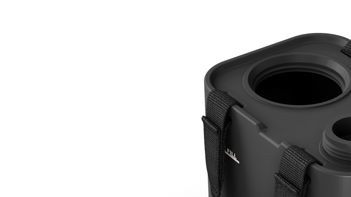 The Dometic Go Hydration Water Jug is made from BPA-free, food-grade plastic.