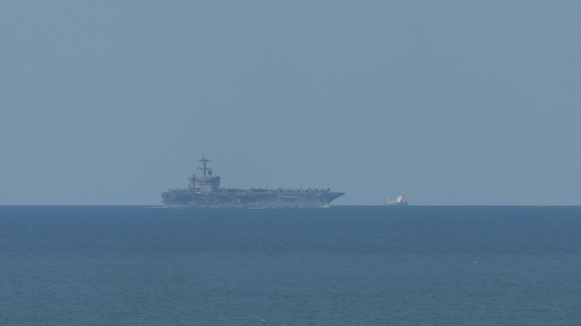 After 286 days at sea, US aircraft carrier visits Thailand for 'well-deserved' R&R 