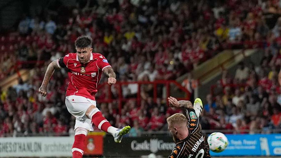  Josh Windass was the matchwinner for Wrexham again | IMAGO/PPAUK 