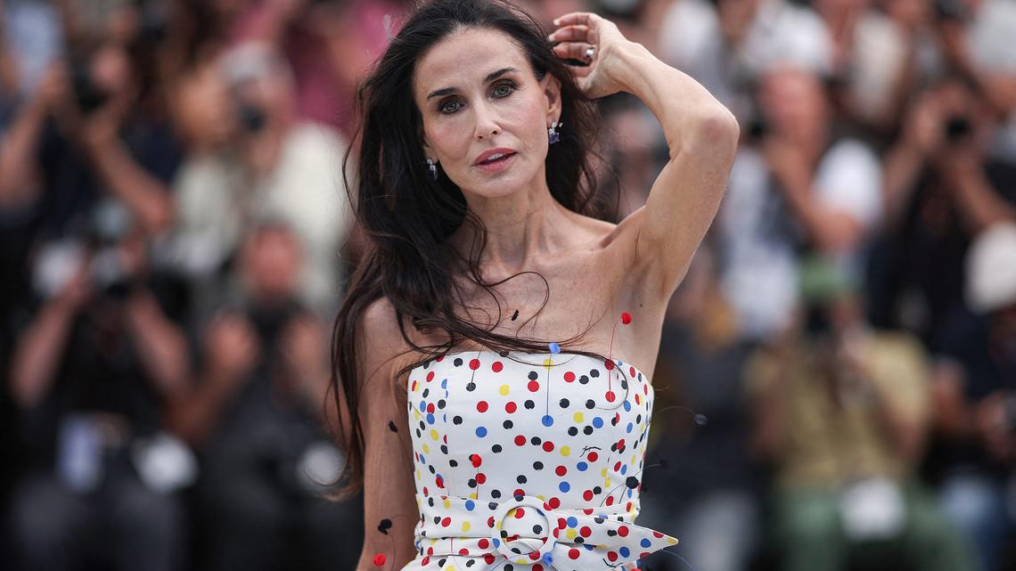 Demi Moore says Hollywood has to 'find ways' to work with AI, not fight it