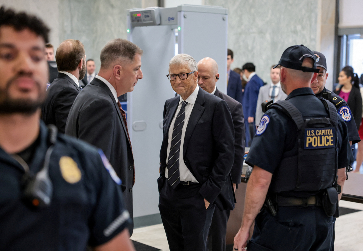Bill Gates arrives for a closed door interview before the House Oversight Committee investigating late financier and sex offender Jeffrey Epstein, on Capitol Hill in Washington, D.C., U.S., June 10, 2026. REUTERS/Jonathan Ernst