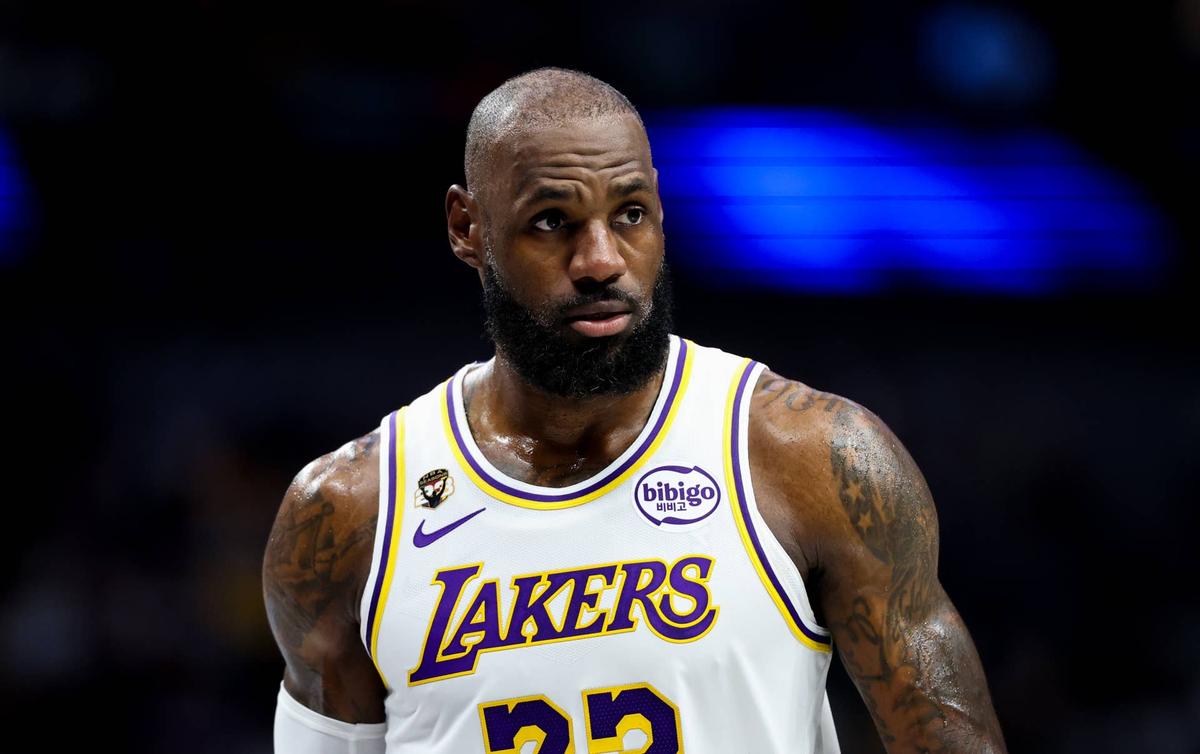  Los Angeles Lakers forward LeBron James (23) Kevin Jairaj-Imagn Images