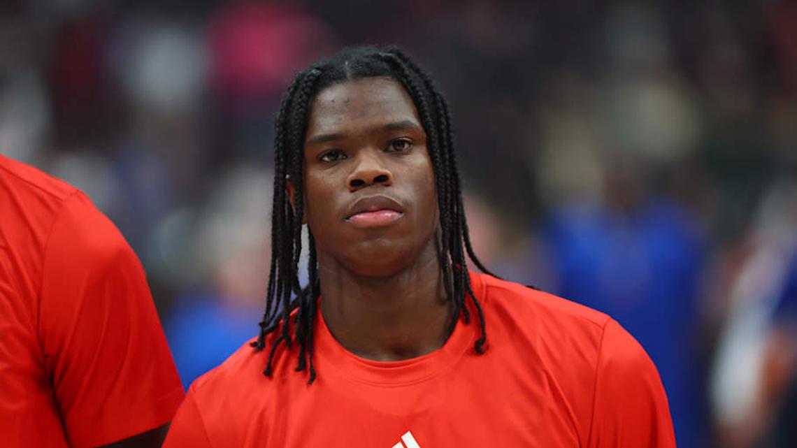  Arkansas commit Jordan Smith Jr. at the McDonald's All American Boys Game. | Mark J. Rebilas-Imagn Images 