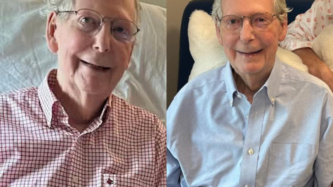 New Mitch McConnell photo fuels online conspiracy theories 