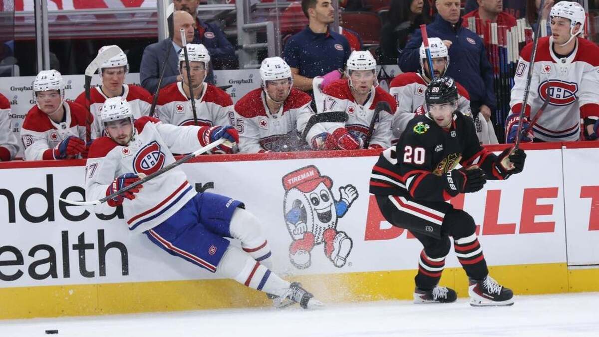 Jake Evans tallies twice, adds assist as Canadiens topple Blackhawks ...