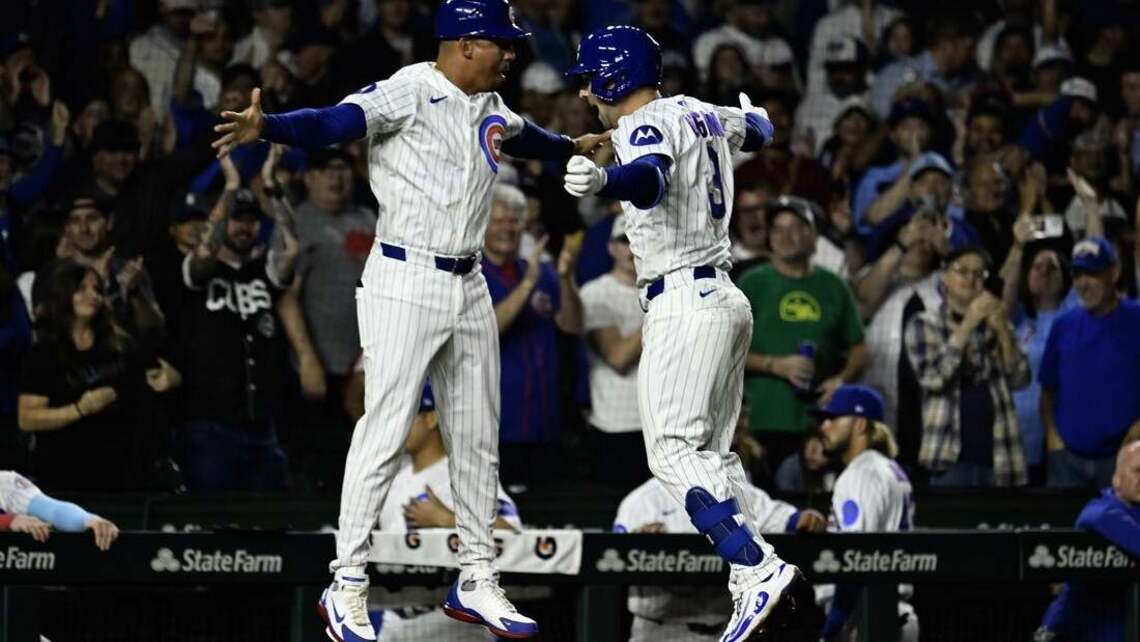 Crow-Armstrong homers twice to carry Cubs past Braves