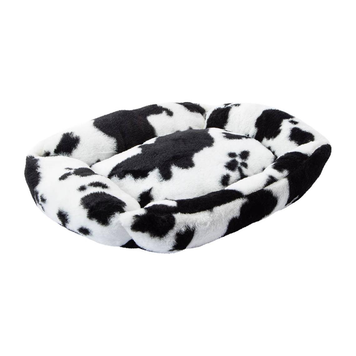  Cow Print Pet Cuddler Bed.