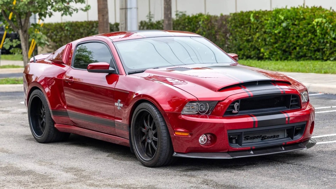 2014 Ford Mustang Shelby GT500 Super Snake Widebody for Sale With 3,000 Miles 