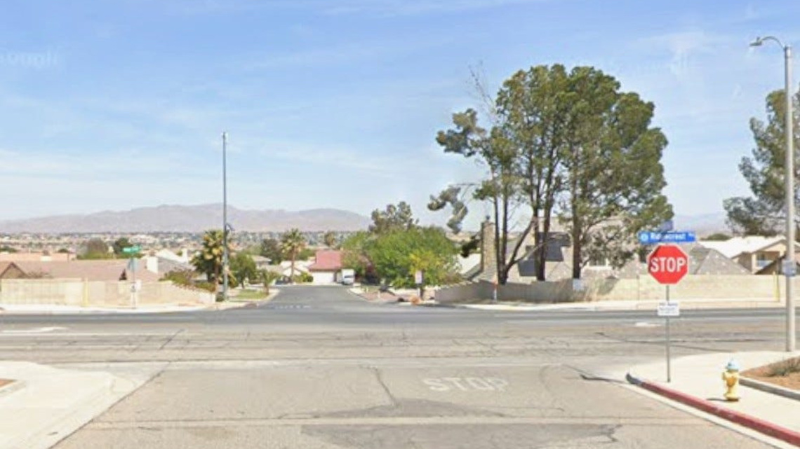 Two killed in fiery Victorville wreck 