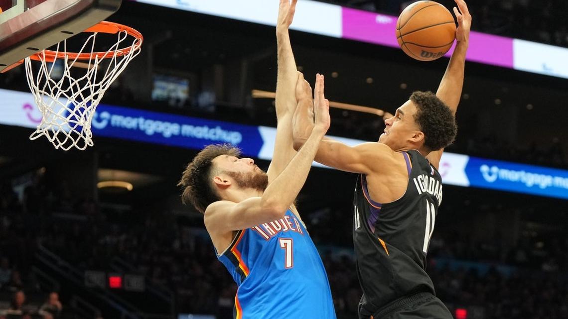 Thunder set sights on 3rd straight 1st-round sweep in Game 4 vs. Suns 