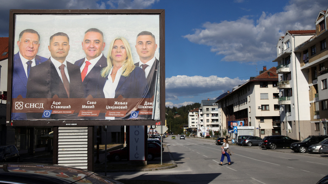Bosnia votes as foreign powers jostle for influence