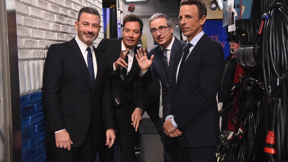 Late Night Hosts Roast Jimmy Kimmel Over Donald and Melania Trump Drama 