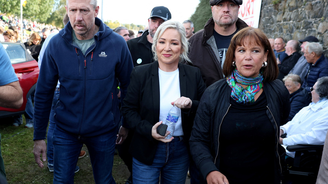 Northern Irish police contact Sinn Fein members over investigation into parade protest 