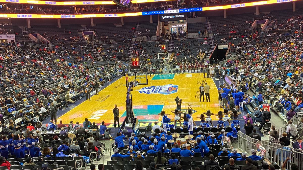  The final CIAA Tournament game in Charlotte in 2020.