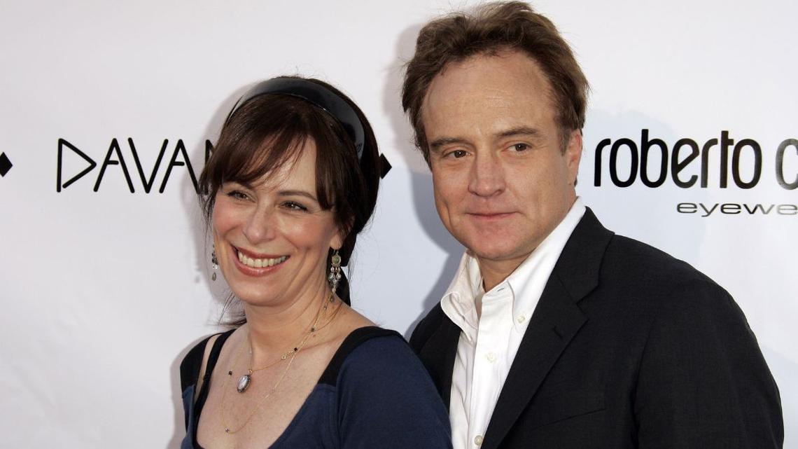 Jane Kaczmarek and Bradley Whitford in 2007Getty