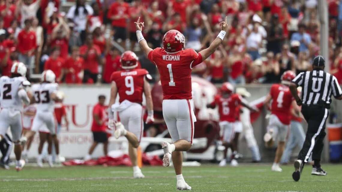 Conner Weigman, No. 23 Houston outlast Oregon State 