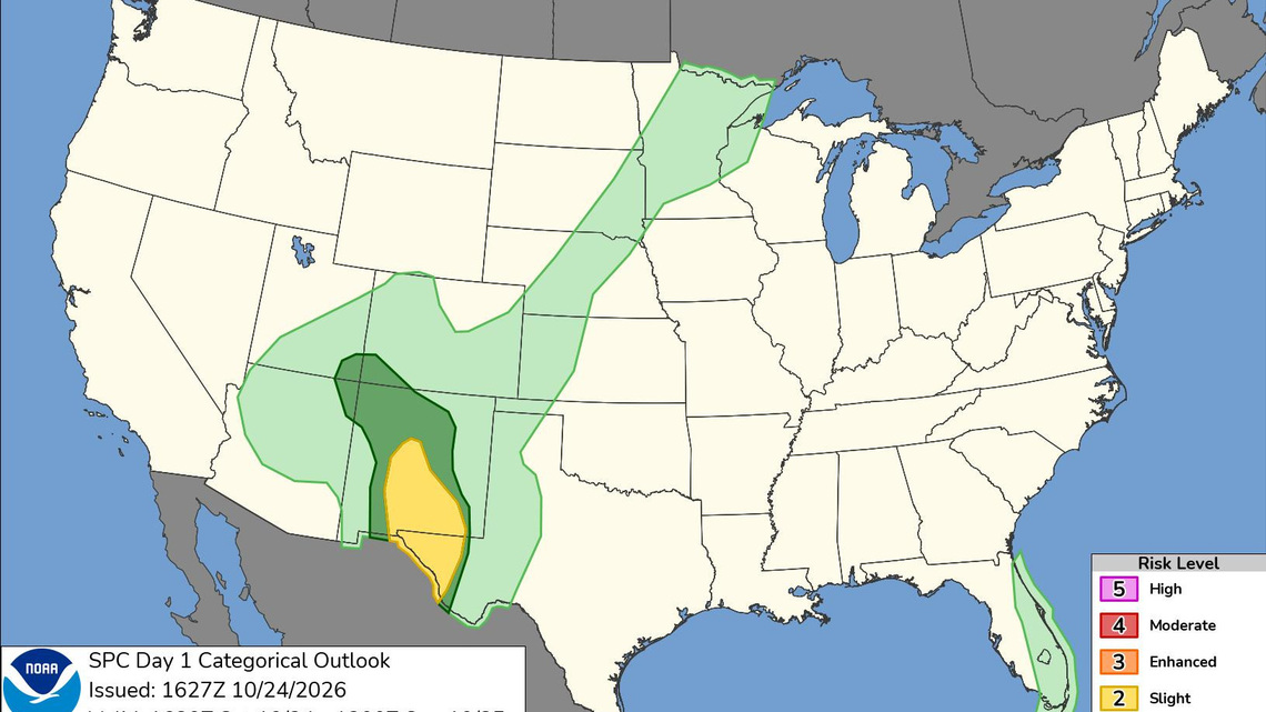 Showers, thunderstorms threaten Southwest after devastating floods
