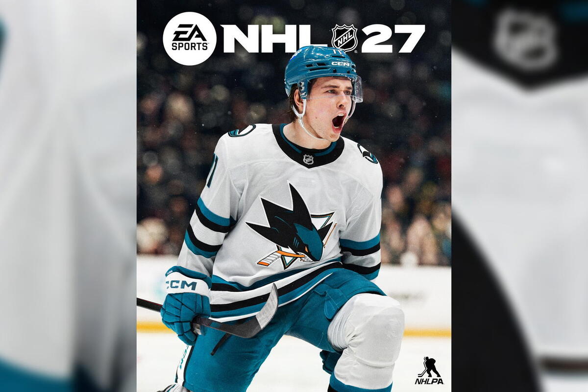  San Jose Sharks' Macklin Celebrini Named EA Sports' NHL 27 Cover Athlete 