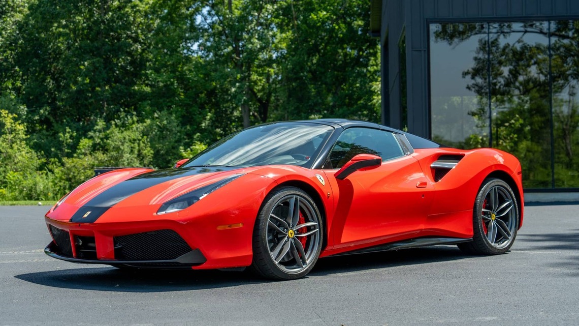 2016 Ferrari 488 Spider for Sale With 4,600 Miles 