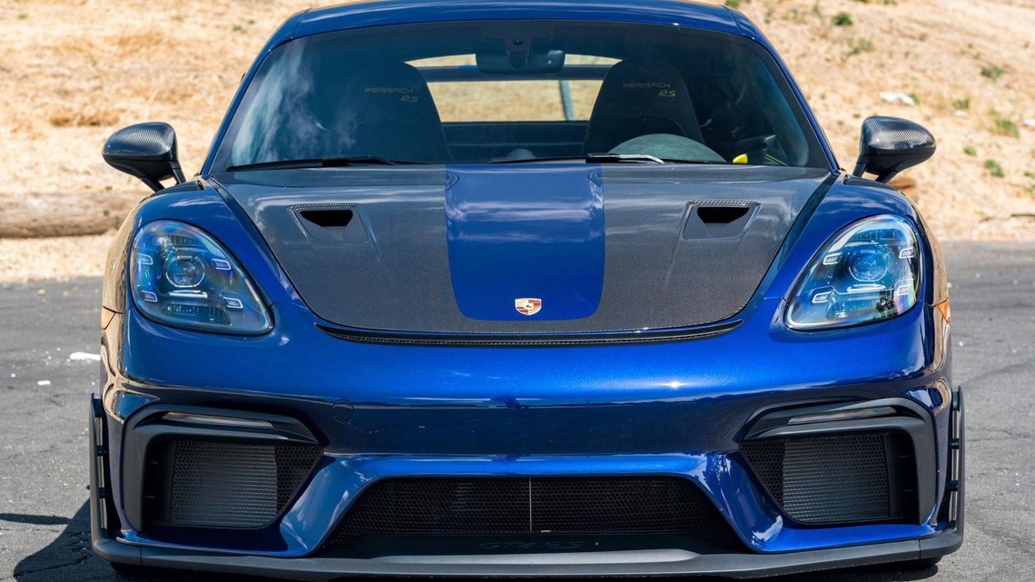 2025 Porsche 718 Cayman GT4 RS Weissach For Sale With 494 Miles 
