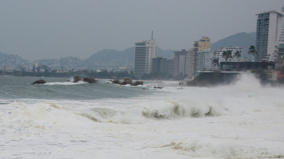 Heavy rains hit Mexico as Hurricane Polo tracks offshore, expected to make landfall on Sunday night 