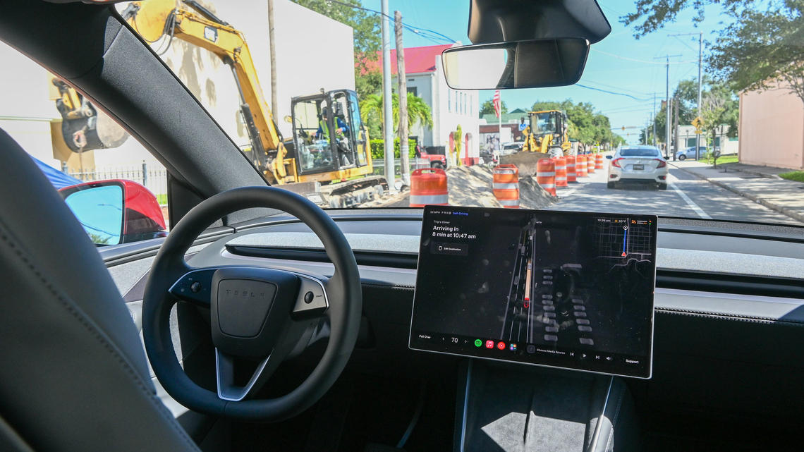 I rode around in a Tesla Robotaxi. Here's what I learned 