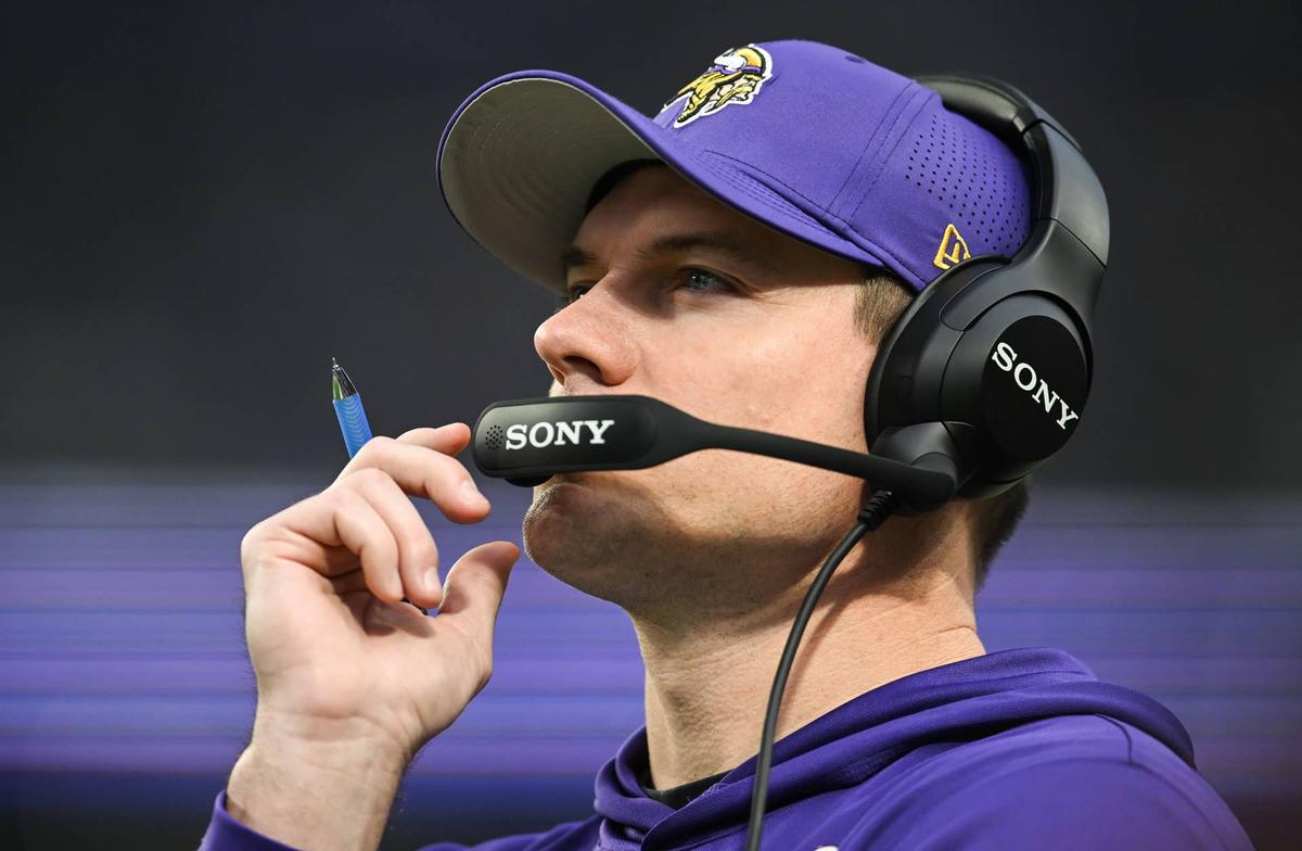  Minnesota Vikings head coach Kevin O'Connell 