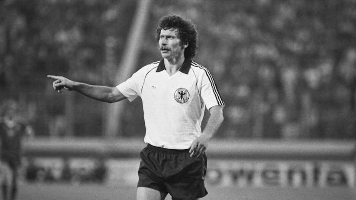  Paul Breitner scored in two World Cup finals, despite playing as a defender. | Getty/Bongarts 