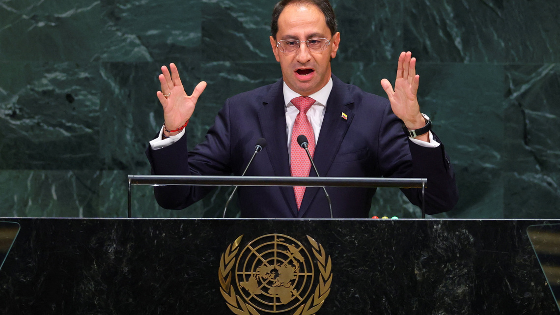 Colombia confía en una pronta, segura y profunda transición democrática en Venezuela, cuestiona funcionamiento de la ONU 