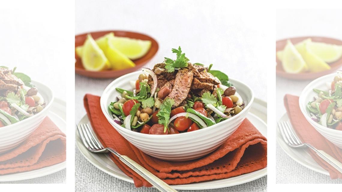 Juicy Steak and Bean Salad Recipe Is a Refreshing Bowl of Deliciousness