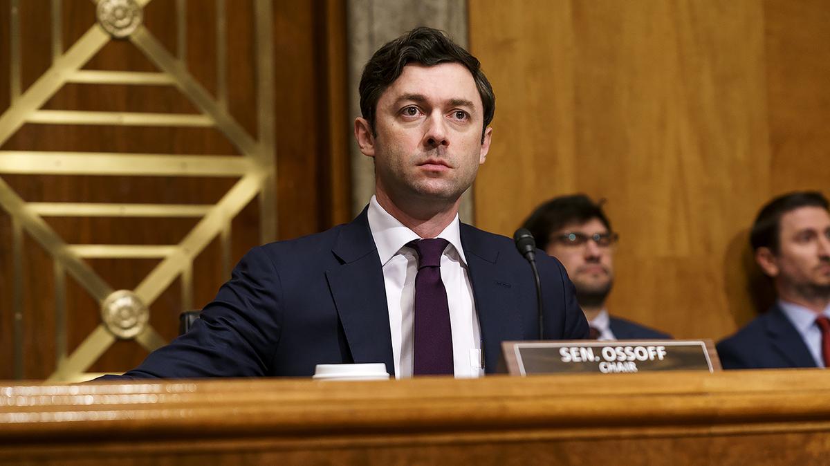 Sen. Jon Ossoff (D-Ga.) hosts subcommittee panel hearing on unsafe subsidized housing in Georgia.