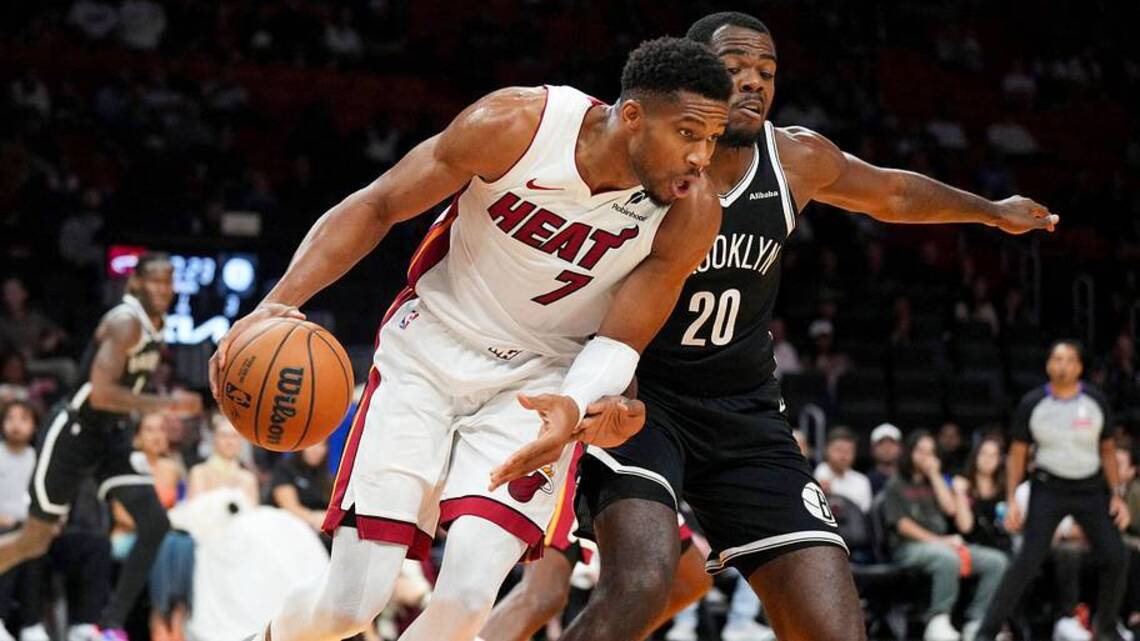 Giannis Looks MVP Caliber in Miami Heat Tune Up Against Nets
