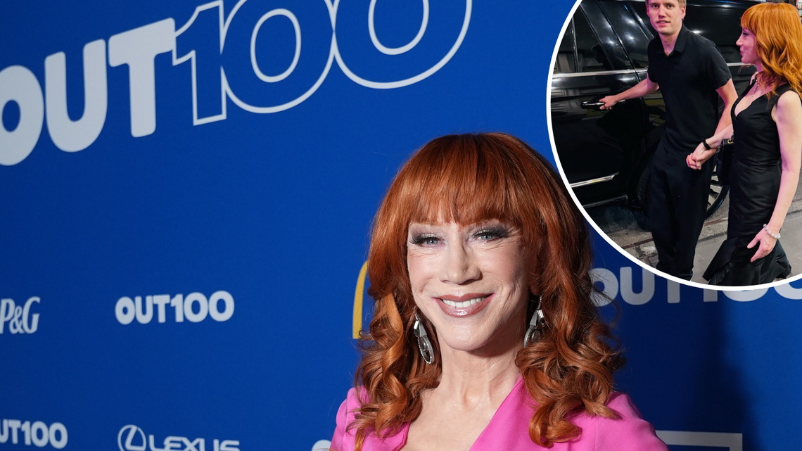 Kathy Griffin, 65, Seemingly Debuts Romance With 22-Year-Old Mystery Man 