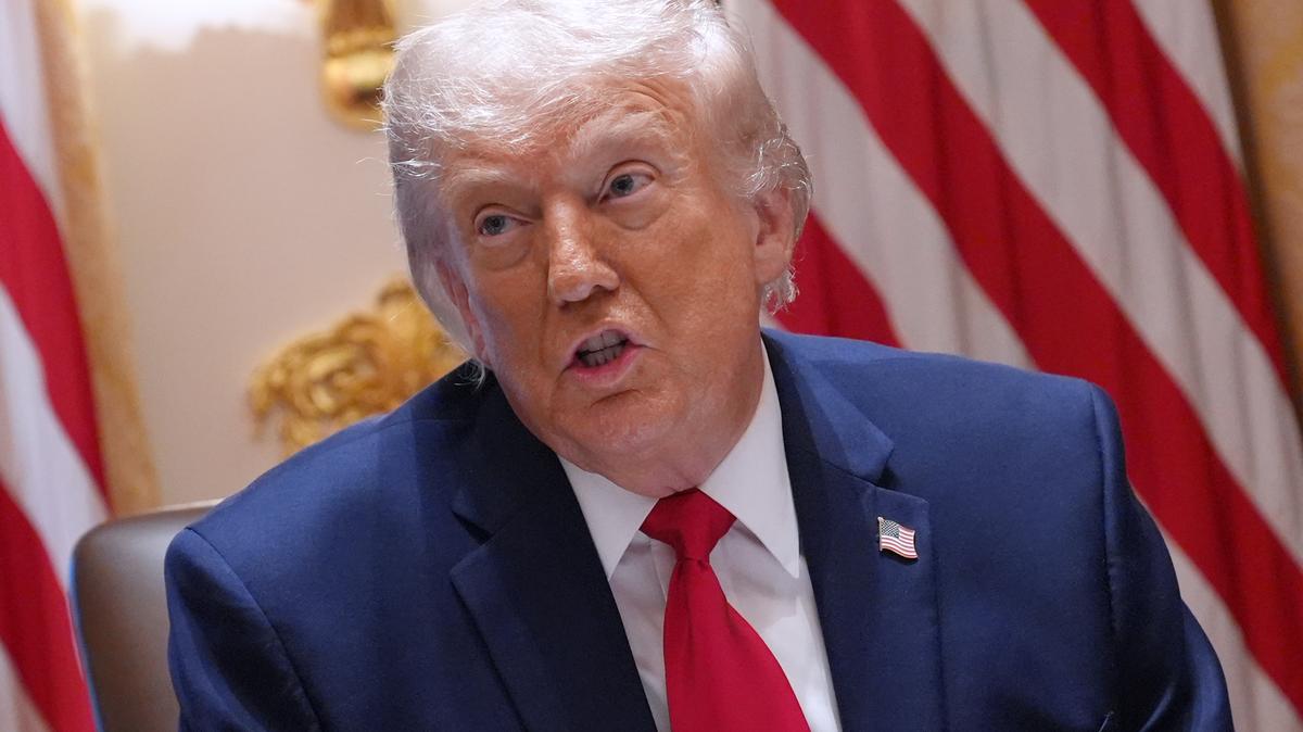 Trump. President Donald Trump speaks during a Cabinet meeting at the White House, Wednesday, May 27, 2026, in Washington.
