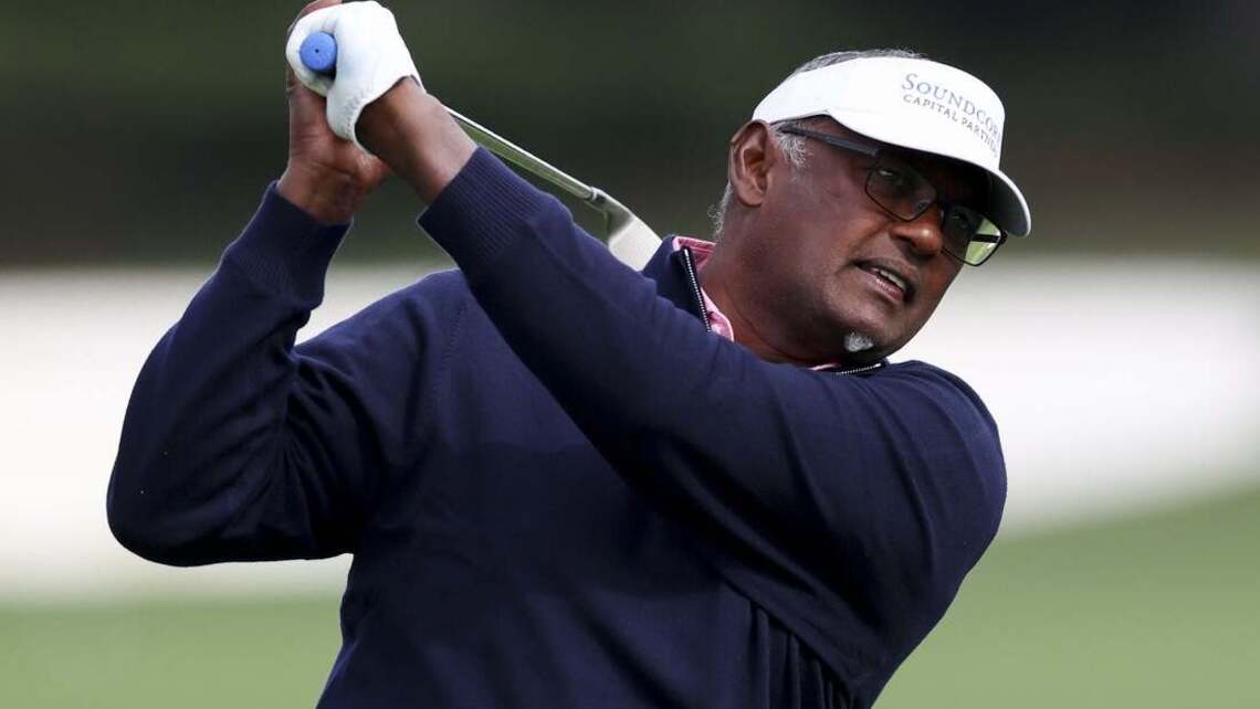 Vijay Singh among trio of golfers tied for lead at SAS Championship 