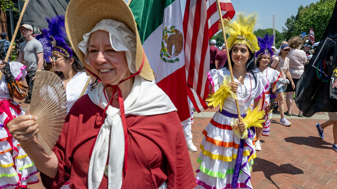 Impromptu pageantry replaced Philly's official parade as extreme heat mars the nation's 250th 