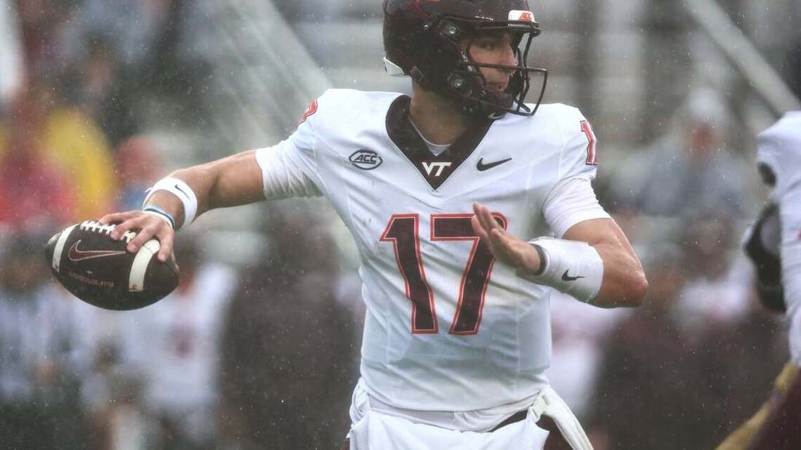 Jeffrey Overton Jr.'s 76-yard TD run lifts Virginia Tech over Boston College 