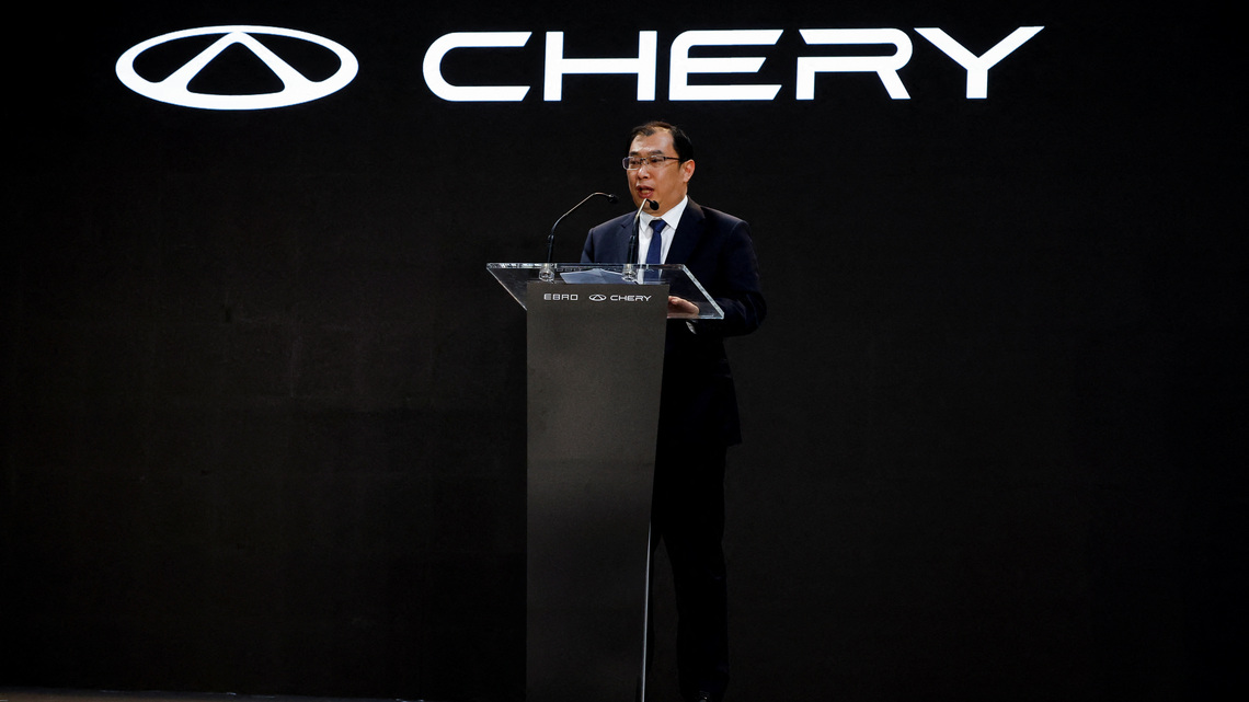 China's Chery expects overseas-manufactured vehicles to top 50% of exports, exec says 