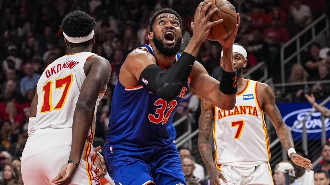 Knicks even series as Hawks can't contain Karl Anthony-Towns (triple-double) 