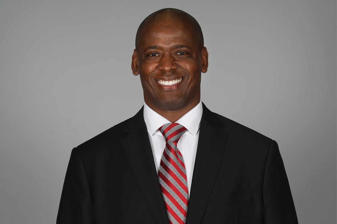  This is a 2018 photo of David Merritt, Sr. of the Arizona Cardinals NFL football team. (AP Photo) 