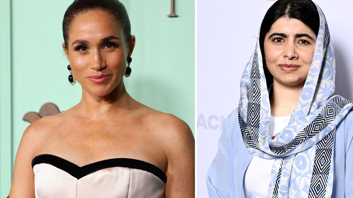 Meghan Markle Spotted With Malala Yousafzai in Rare London Outing 