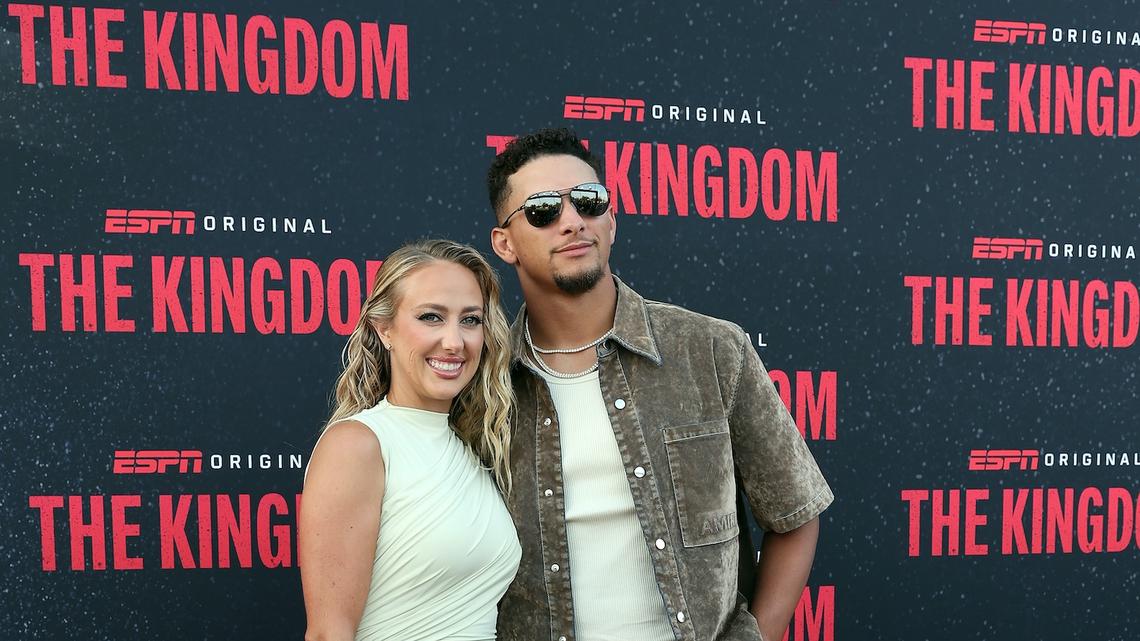 Brittany Mahomes Rocks Dress With Thigh-High Slit on Date Night With Patrick 