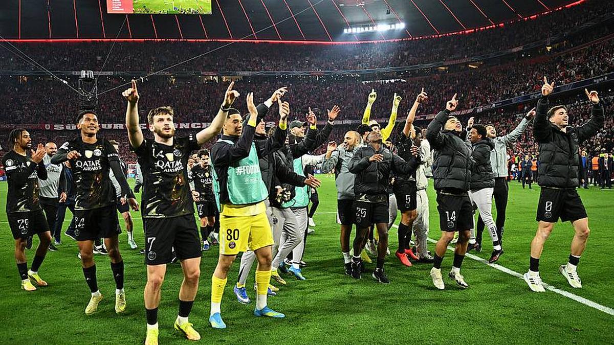  PSG are Champions League finalists-again. | Sebastian Widmann/UEFA/Getty Images 