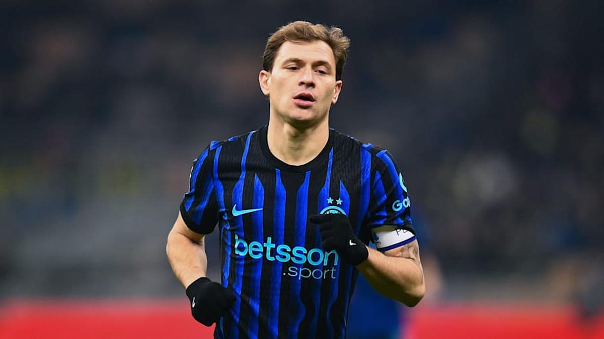  Nicolò Barella has eight assists in Serie A this season. | Alberto Gandolfo/BSR Agency/Getty Images 